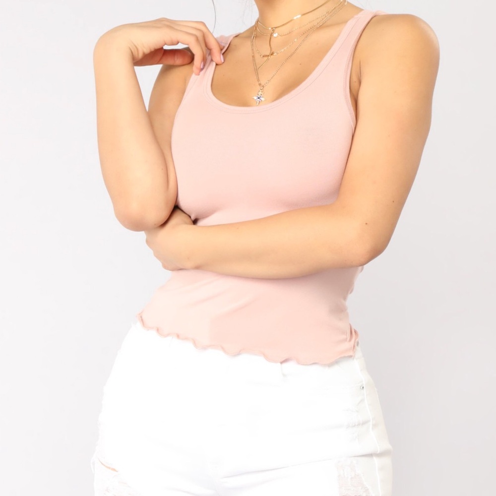 Mauve tank top